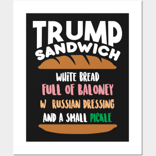 Trump Sandwich Posters and Art